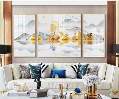 File tranh Tranh treo pha lê gương FT47572 (gốc) phong cách tối giản