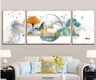 File ảnh Tranh treo pha lê gương FT47579 (gốc) in biển hiệu