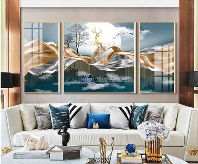 Tải file gốc Tranh treo pha lê gương FT47582 (in khổ lớn) không vỡ