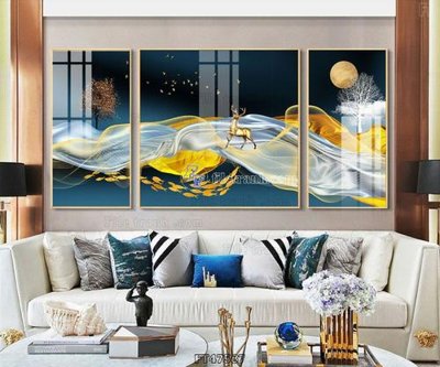 File in mica Tranh treo pha lê gương FT47587 (bản gốc) sắc sảo