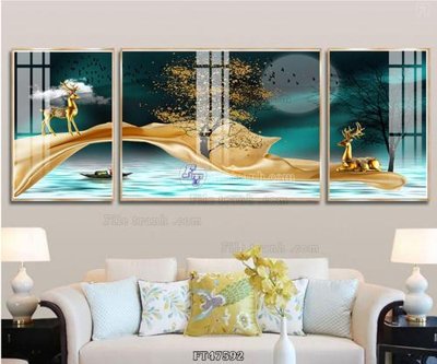 Tải file Tranh treo pha lê gương FT47592 (gốc) làm file tranh quảng cáo