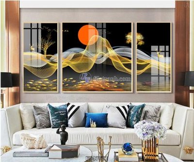 Ảnh gốc Tranh treo pha lê gương FT47671 (độ nét cao) in tráng gương