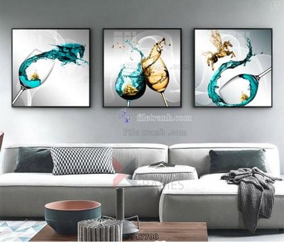 File ảnh Tranh treo pha lê gương FT47700 (gốc) in poster