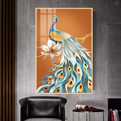 File in trần Tranh treo pha lê gương FT47786 (bản gốc) đại dương