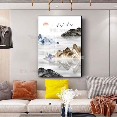 File gốc File tranh hiện đại pha lê gương FT497 (thiết kế) độc quyền