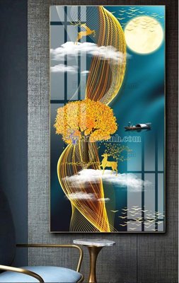 Tải file File tranh hiện đại pha lê gương FT510 (ảnh gốc) file TIFF