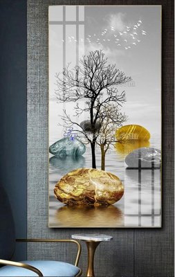 Tải file gốc File tranh hiện đại pha lê gương FT516 (bản PSD) còn layer