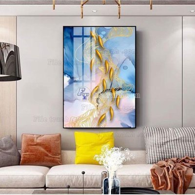 Hình ảnh gốc File tranh hiện đại pha lê gương FT536 (để in khổ lớn)