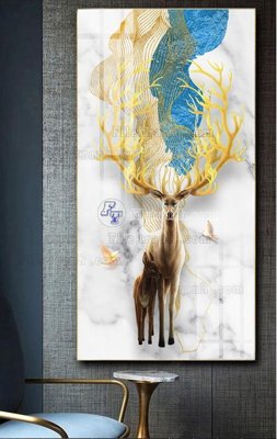 Hình ảnh file gốc File tranh hiện đại pha lê gương FT543 (chất lượng cao)