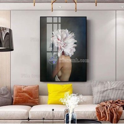 File gốc File tranh hiện đại pha lê gương FT569 (ảnh chi tiết) để in lụa