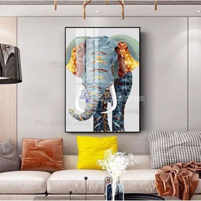 File gốc File tranh hiện đại pha lê gương FT594 (in tráng gương) sang trọng