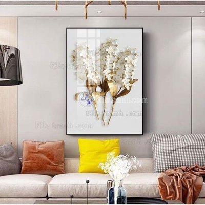 Ảnh gốc File tranh hiện đại pha lê gương FT600 (nét căng) in mica