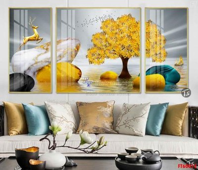 File gốc File tranh hiện đại pha lê gương FT60012 (thiết kế) cho in ấn