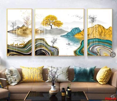 Tải file File tranh hiện đại pha lê gương FT60148 (ảnh gốc) in tranh kính