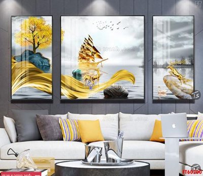 Tải file tranh File tranh hiện đại pha lê gương FT60200 (ảnh gốc) ngay