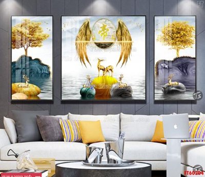 File gốc File tranh hiện đại pha lê gương FT60204 (Filetranh.com) File tranh hiện đại pha lê gương FT60204