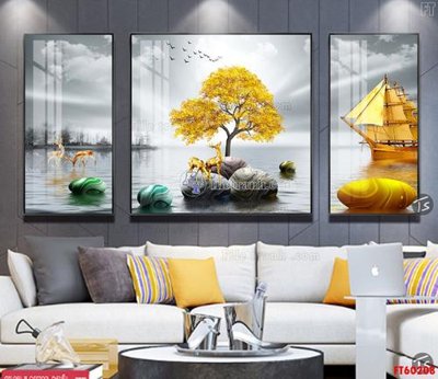 Tải file File tranh hiện đại pha lê gương FT60208 (ảnh gốc) độ phân giải 300dpi