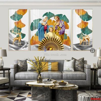 File gốc File tranh hiện đại pha lê gương FT60323 (in 3D) nghệ thuật