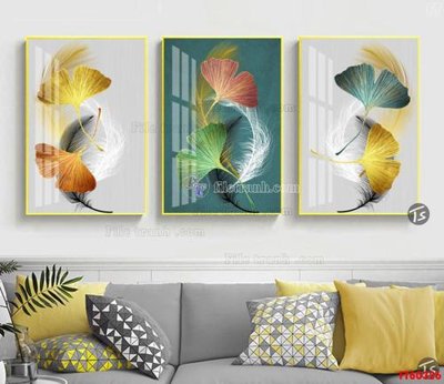 File in ấn File tranh hiện đại pha lê gương FT60326 (bản gốc) chất lượng cao