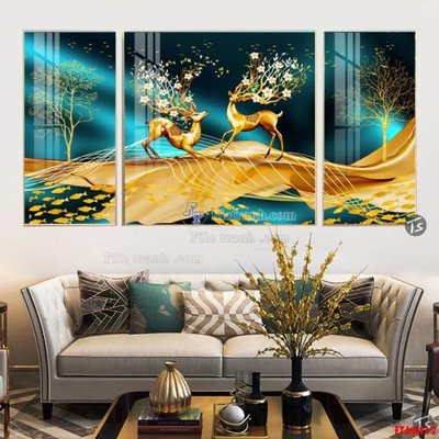 File gốc File tranh hiện đại pha lê gương FT60412 (PNG) trong suốt (transparent)