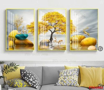 File gốc Tranh treo pha lê gương FT 61001 (cho in ấn) từ kho Filetranh