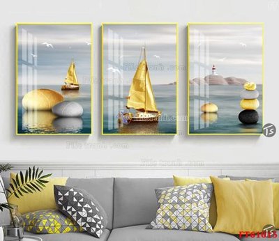 Tải file tranh gốc Tranh treo pha lê gương FT 61015 chất lượng cao