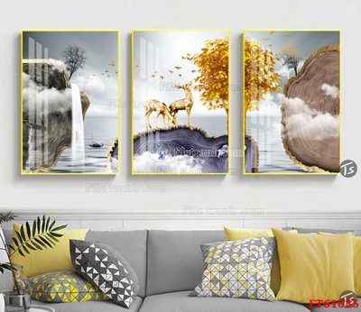 File in ấn Tranh treo pha lê gương FT 61035 (bản gốc) chất lượng cao