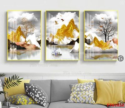 Tải file Tranh treo pha lê gương FT 61052 (ảnh gốc) in tranh kính