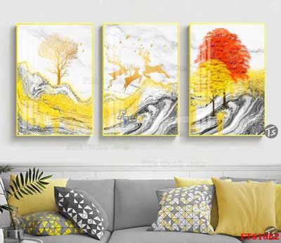 File gốc Tranh treo pha lê gương FT 61062 (in tráng gương) sang trọng