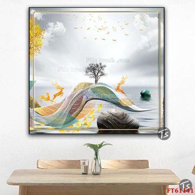 Tải file gốc Tranh treo pha lê gương FT 61141 (bản PSD) còn layer