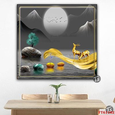 Chi tiết file tranh tráng gương Tranh treo pha lê gương FT 61142 (ảnh gốc)