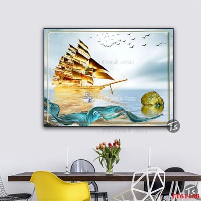 File gốc Tranh treo pha lê gương FT 61158 (in mica) làm quà tặng