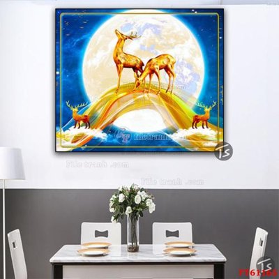 File tranh in mica Tranh treo pha lê gương FT 61165 (độ phân giải cao)