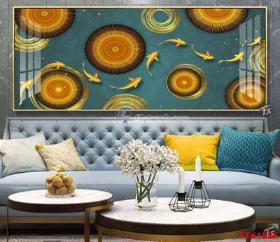 Ảnh gốc Tranh treo pha lê gương FT 61286 (độ nét cao) in mica