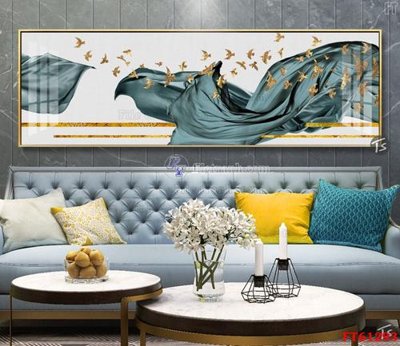 Tải file gốc Tranh treo pha lê gương FT 61293 (in khổ lớn) không vỡ