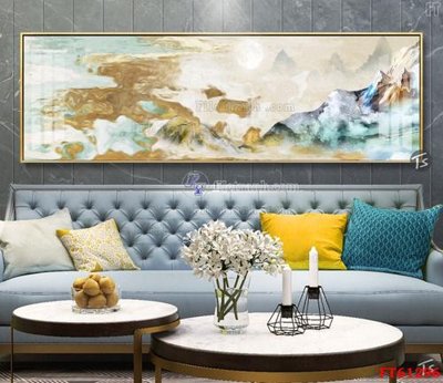 File gốc Tranh treo pha lê gương FT 61296 (phong cách) cổ điển