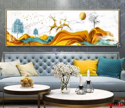 Tải file Tranh treo pha lê gương FT 61329 (ảnh gốc) in tráng gương