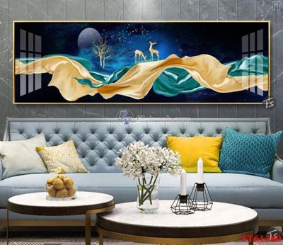 File tranh gốc Tranh treo pha lê gương FT 61340 (bản quyền) Filetranh.com