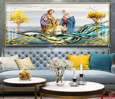 Tải file Tranh treo pha lê gương FT 61358 (gốc) làm tranh treo tường