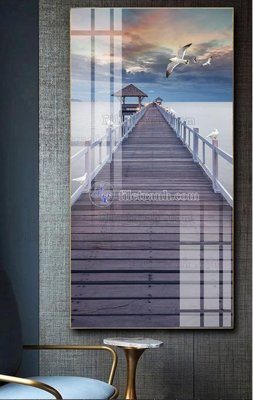 File gốc File tranh hiện đại pha lê gương FT614 (trang trí) phòng trẻ em