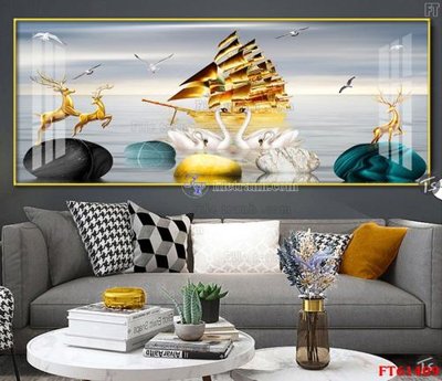 Tải về file gốc Tranh treo pha lê gương FT 61409 (dùng cho in quảng cáo)