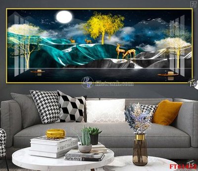 Tệp tin gốc Tranh treo pha lê gương FT 61452 (dùng cho in) Tranh treo pha lê gương FT 61452