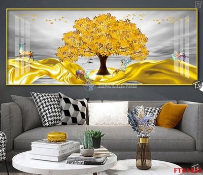 Tải xuống file tranh gốc Tranh treo pha lê gương FT 61455 (PSD/TIFF)