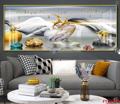 Tải file Tranh treo pha lê gương FT 61460 (gốc) làm tranh trang trí