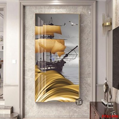 Ảnh mô tả file gốc in mica Tranh treo pha lê gương FT 61496