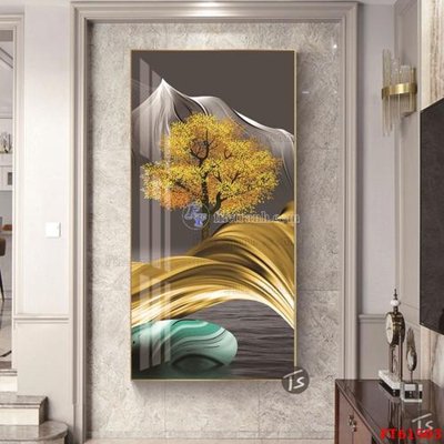 Tải file Tranh treo pha lê gương FT 61503 (gốc) chủ đề hoa sen