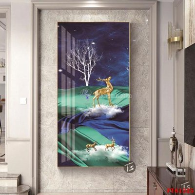 Ảnh gốc Tranh treo pha lê gương FT 61525 (độ nét cao) in mica