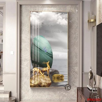 File tranh Tranh treo pha lê gương FT 61557 (ảnh gốc) không bị mờ