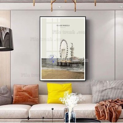 Download file ảnh gốc File tranh hiện đại pha lê gương FT620 để in ấn