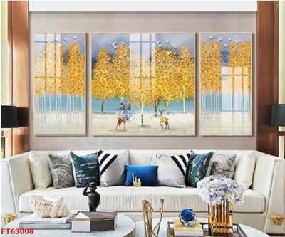 Hình ảnh gốc Tranh treo pha lê gương FT63008 (để in khổ lớn)